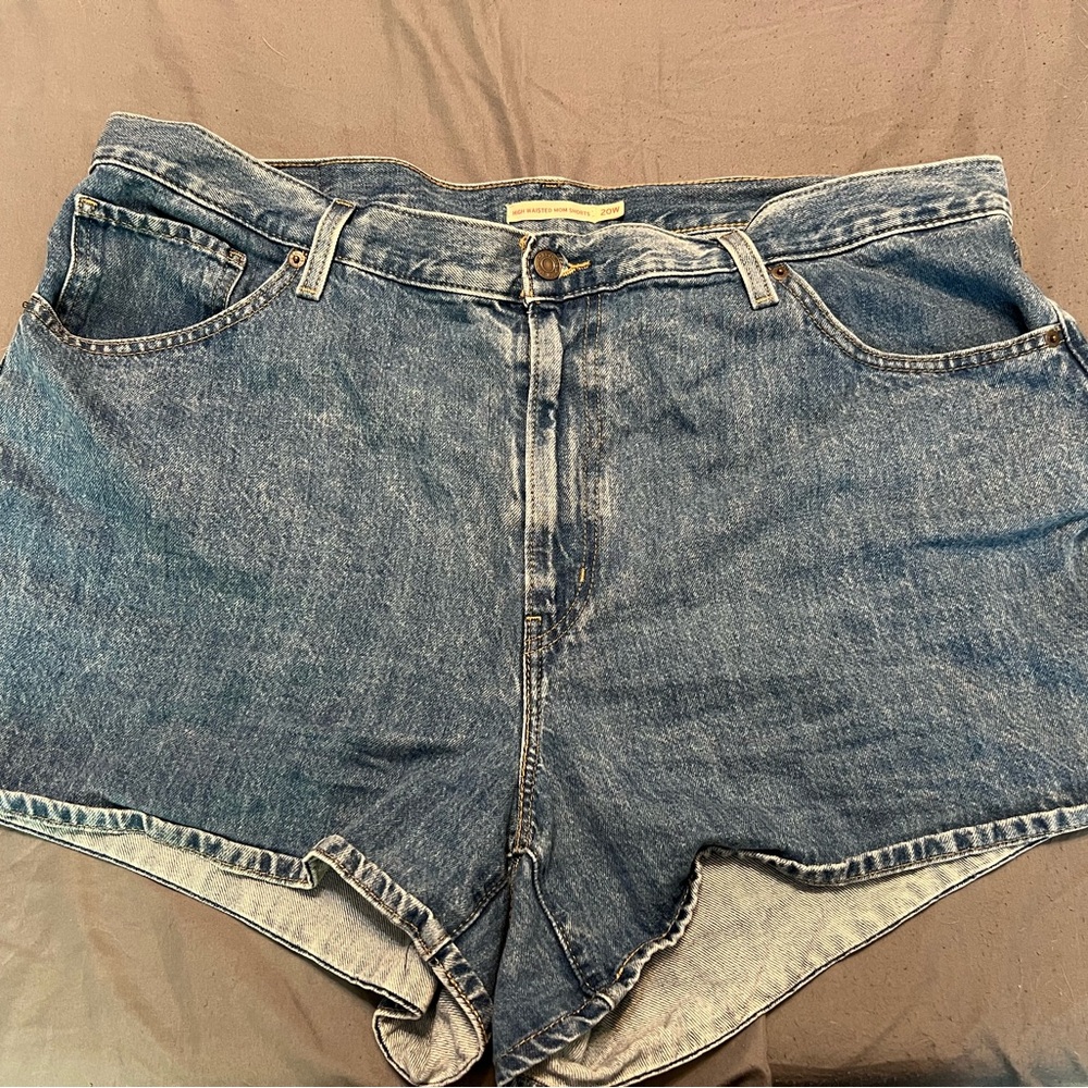 Levi’s Women’s Mom Shorts Plus Size 20W